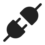 Plug Disconnected SVG Icon